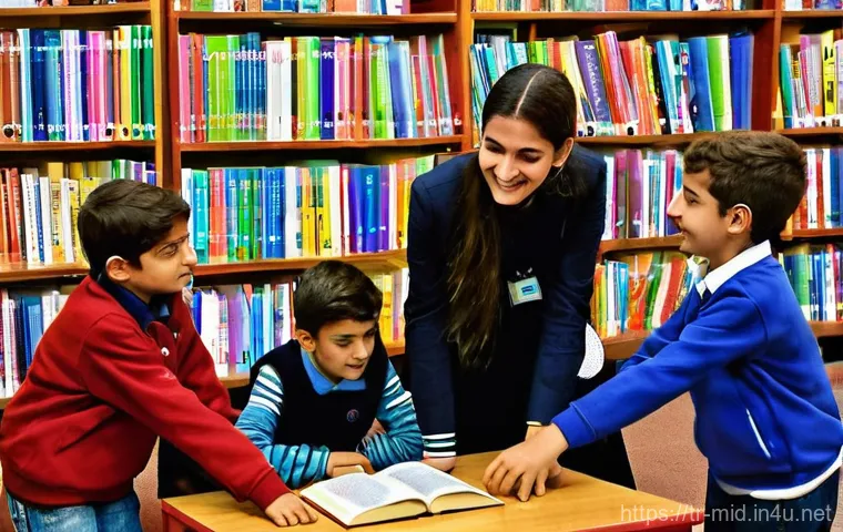 중학교 교과서 분석 - **Prompt: Engaging Skill-Based Learning in a Turkish Classroom**
    "A vibrant, sunlit middle schoo...