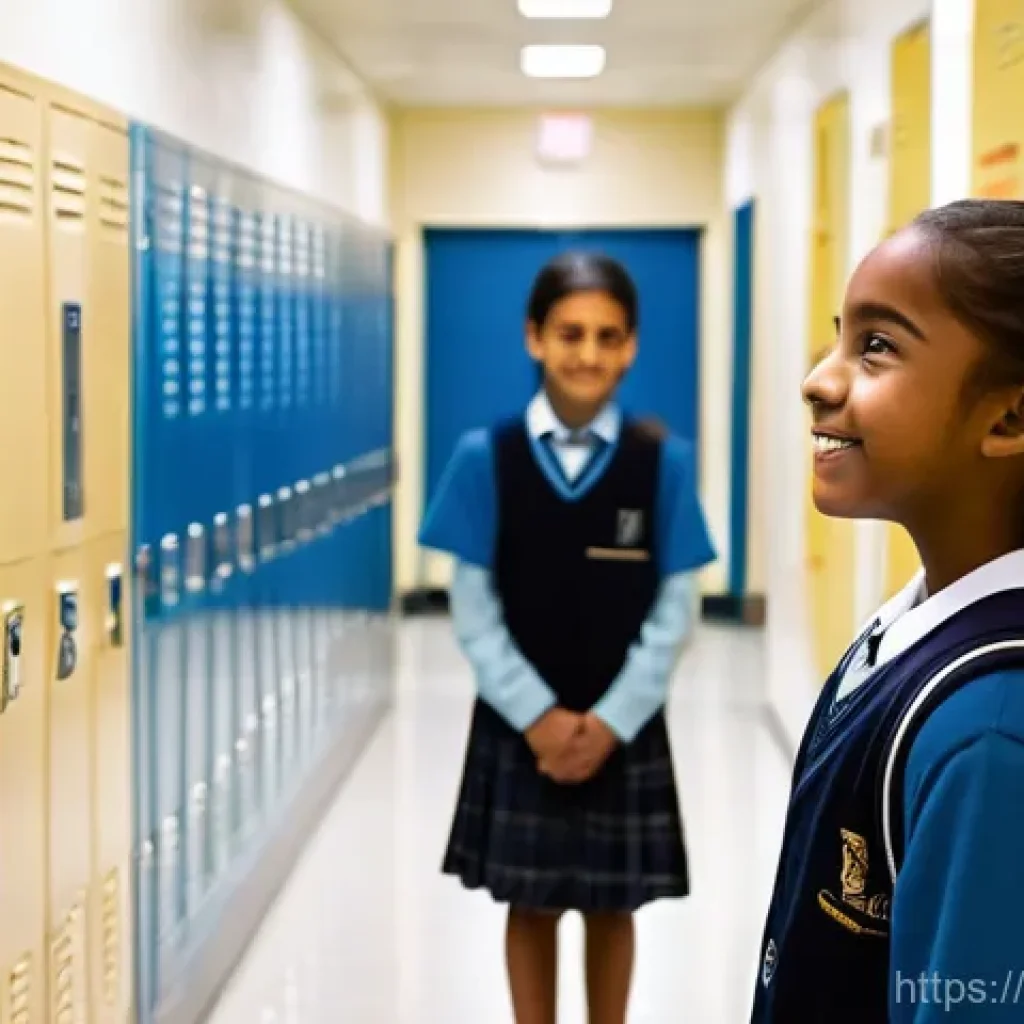 중학교 교육학 개론 - **Prompt for "Middle School Student Psychology":**
A realistic, vibrant full-shot image of a div...